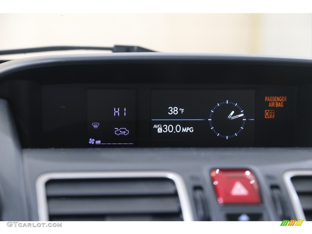 2016 Subaru Crosstrek Hybrid Touring Controls Photo #141422528