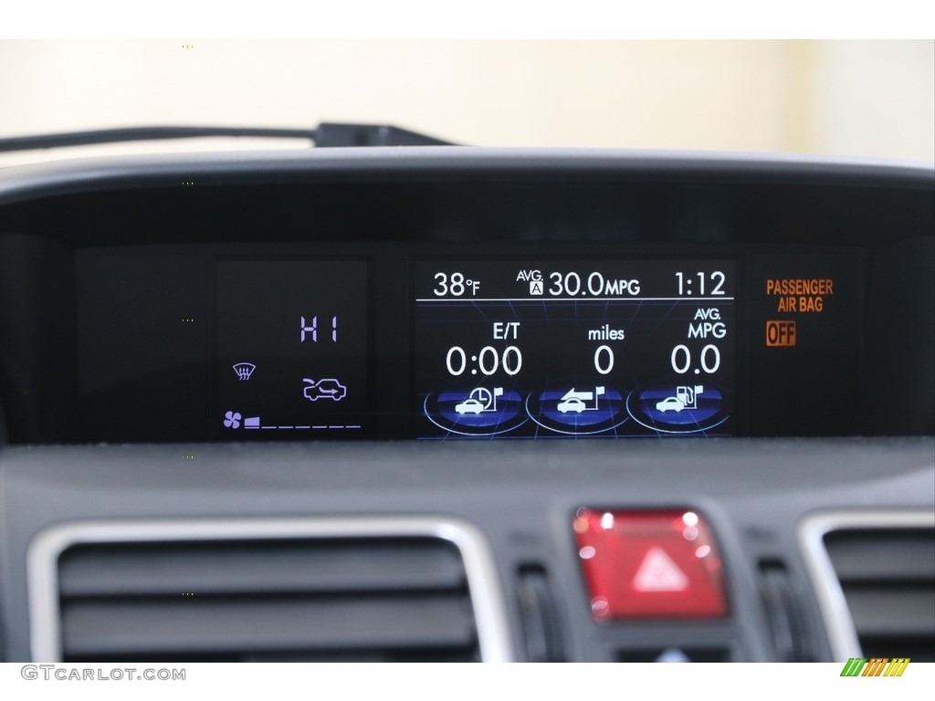 2016 Subaru Crosstrek Hybrid Touring Controls Photo #141422537