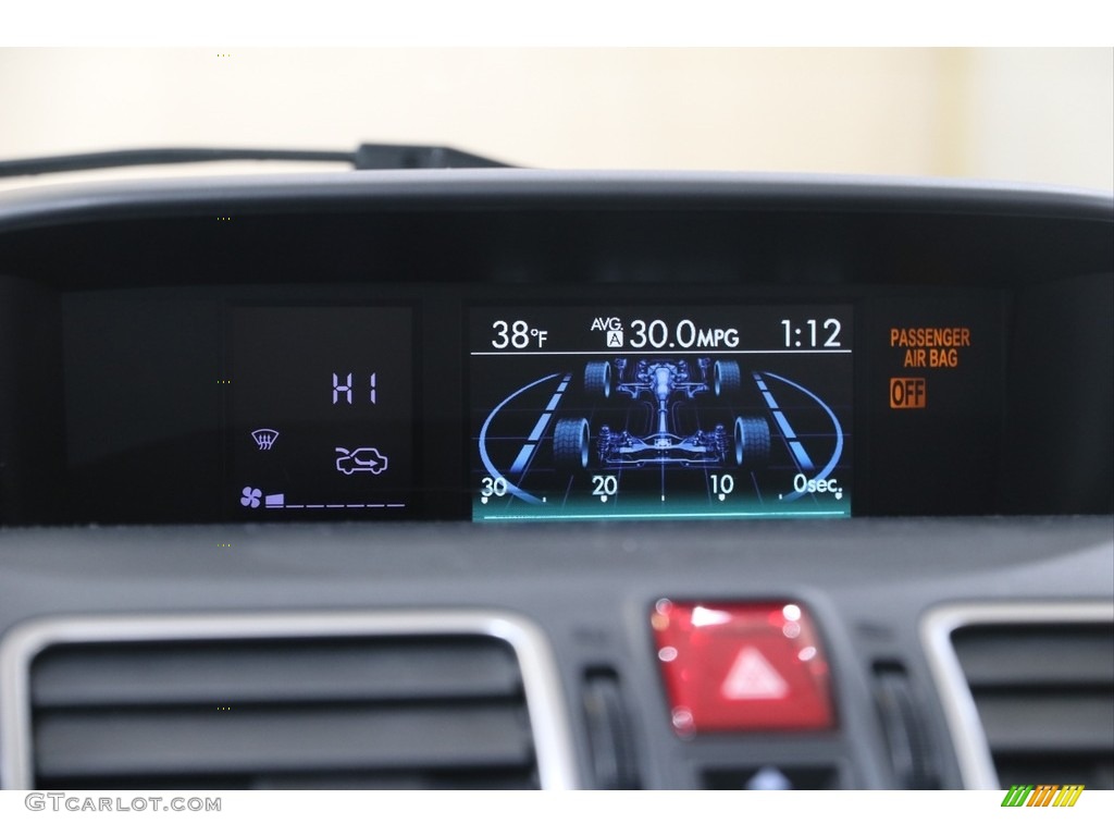 2016 Subaru Crosstrek Hybrid Touring Controls Photo #141422552