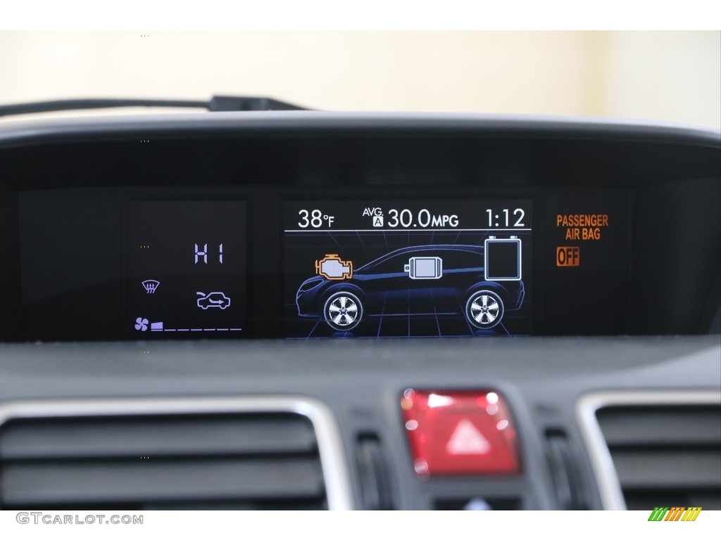 2016 Subaru Crosstrek Hybrid Touring Controls Photo #141422570