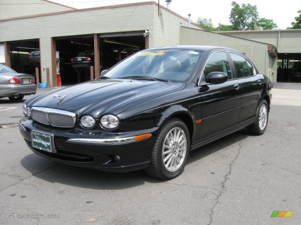 2007 X-Type 3.0 - Ebony Black / Charcoal photo #3