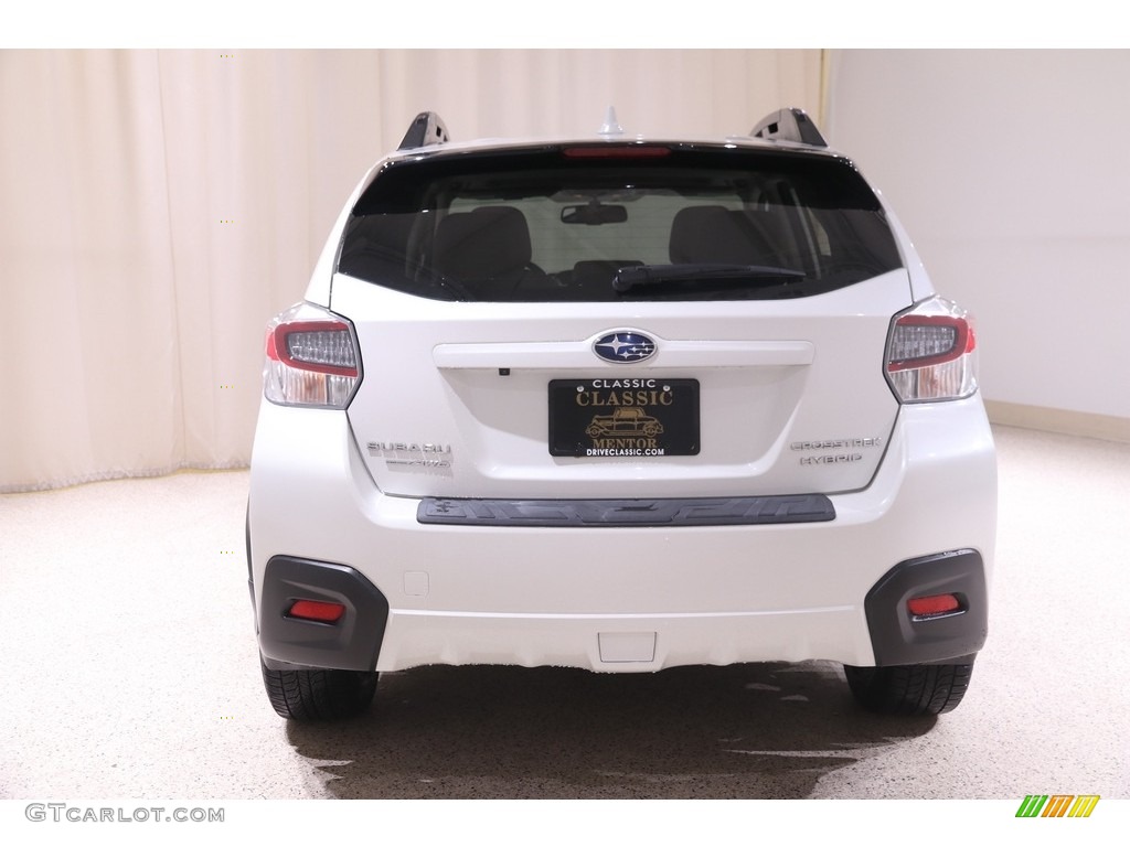 Crystal White Pearl 2016 Subaru Crosstrek Hybrid Touring Exterior Photo #141422730