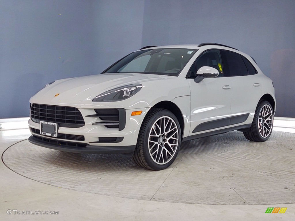 Chalk 2020 Porsche Macan Standard Macan Model Exterior Photo #141423465