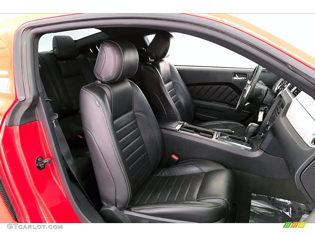 Charcoal Black Interior 2014 Ford Mustang V6 Coupe Photo #141423529