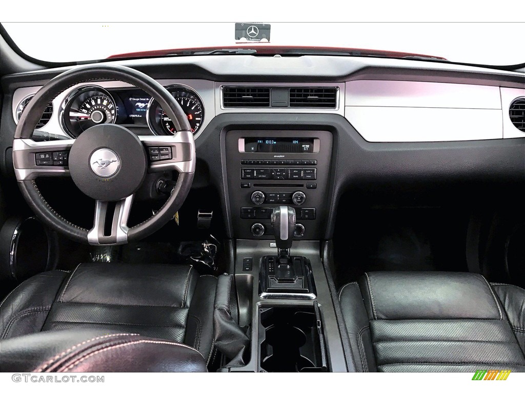 Charcoal Black Interior 2014 Ford Mustang V6 Coupe Photo #141423662