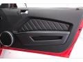 Charcoal Black 2014 Ford Mustang V6 Coupe Door Panel