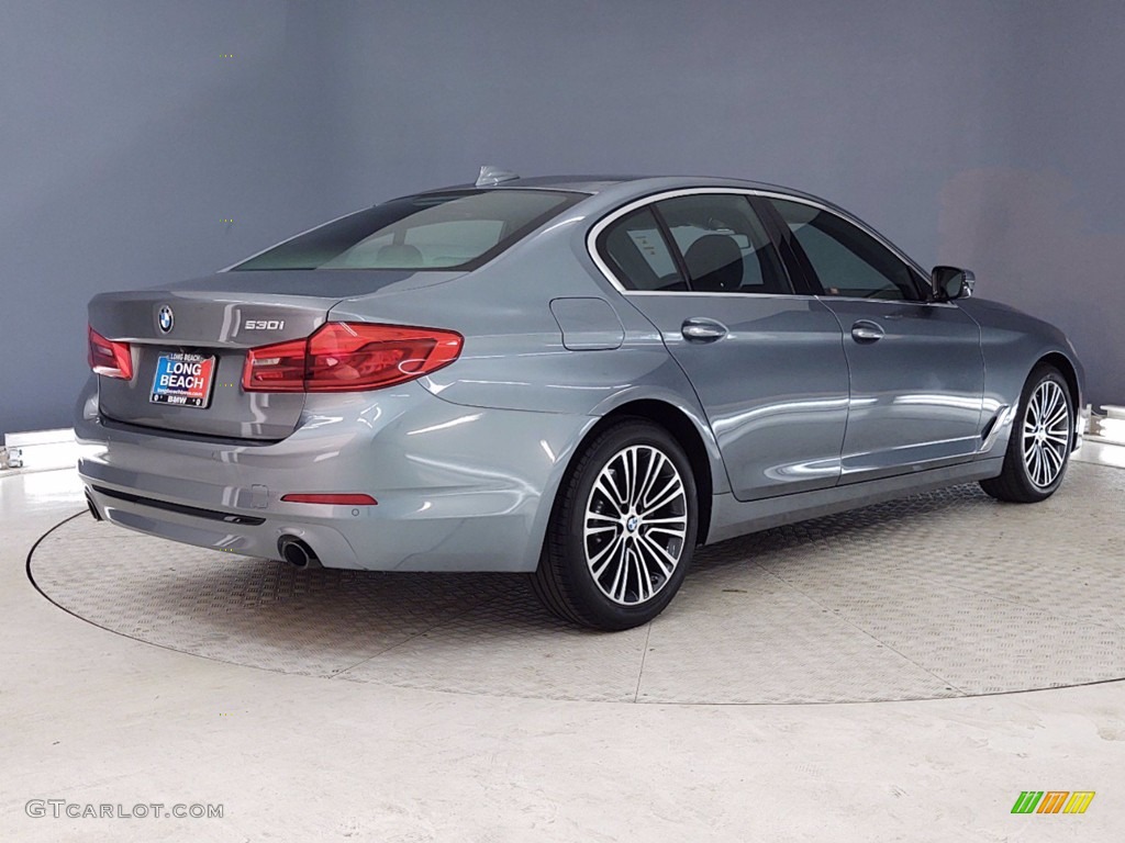 2018 5 Series 530i Sedan - Bluestone Metallic / Black photo #5