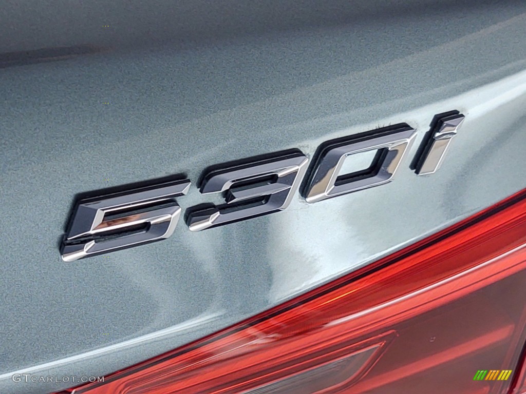 2018 5 Series 530i Sedan - Bluestone Metallic / Black photo #11
