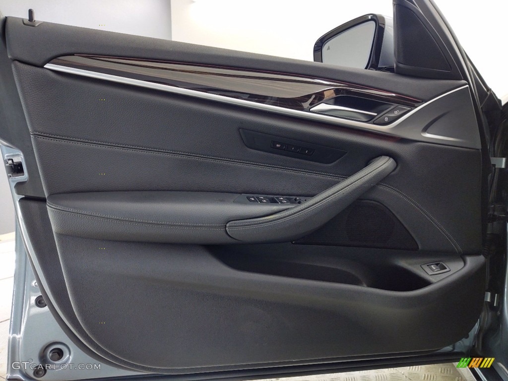 2018 5 Series 530i Sedan - Bluestone Metallic / Black photo #13