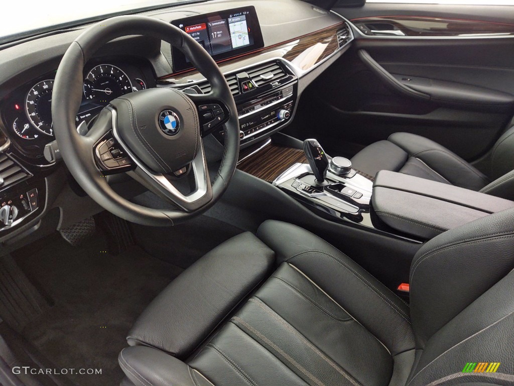 2018 5 Series 530i Sedan - Bluestone Metallic / Black photo #16