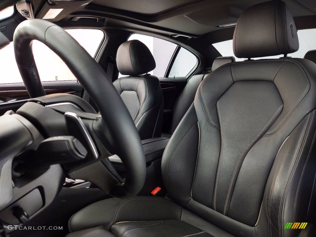 2018 5 Series 530i Sedan - Bluestone Metallic / Black photo #17