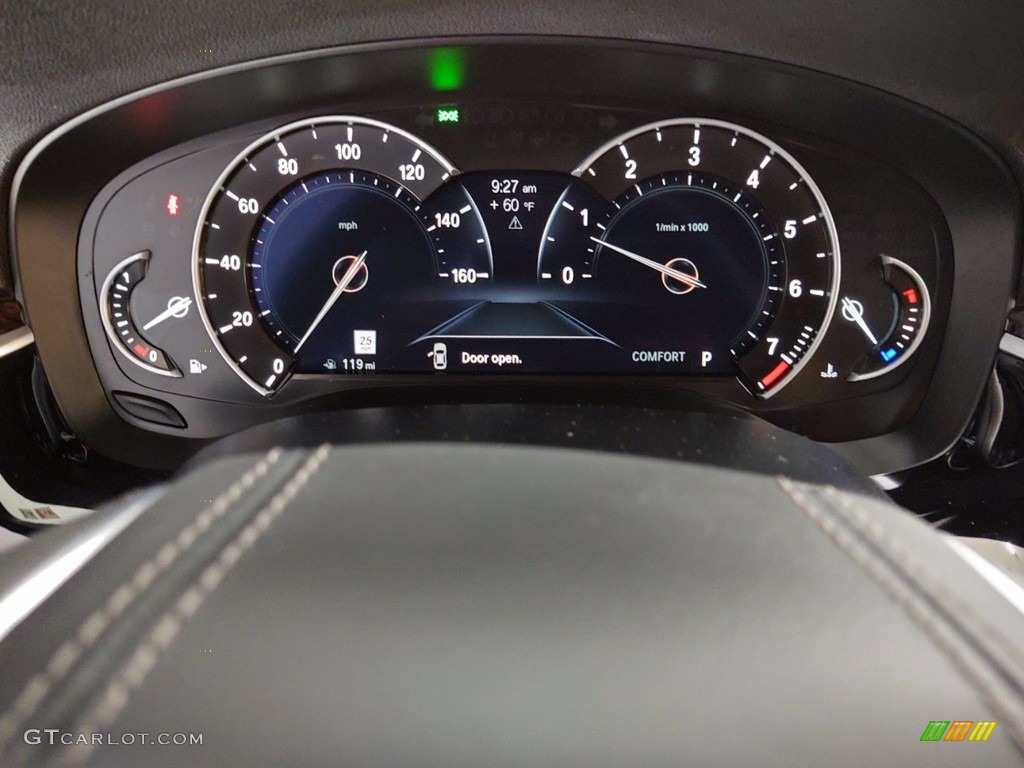 2018 5 Series 530i Sedan - Bluestone Metallic / Black photo #21