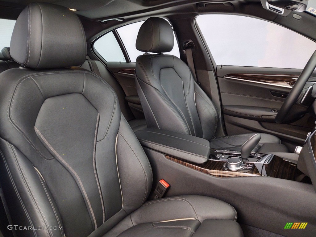 2018 5 Series 530i Sedan - Bluestone Metallic / Black photo #34