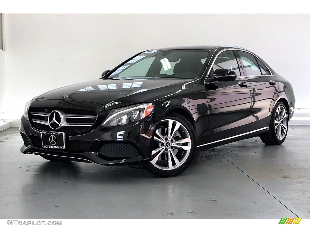 Black 2018 Mercedes-Benz C 300 Sedan Exterior Photo #141424938