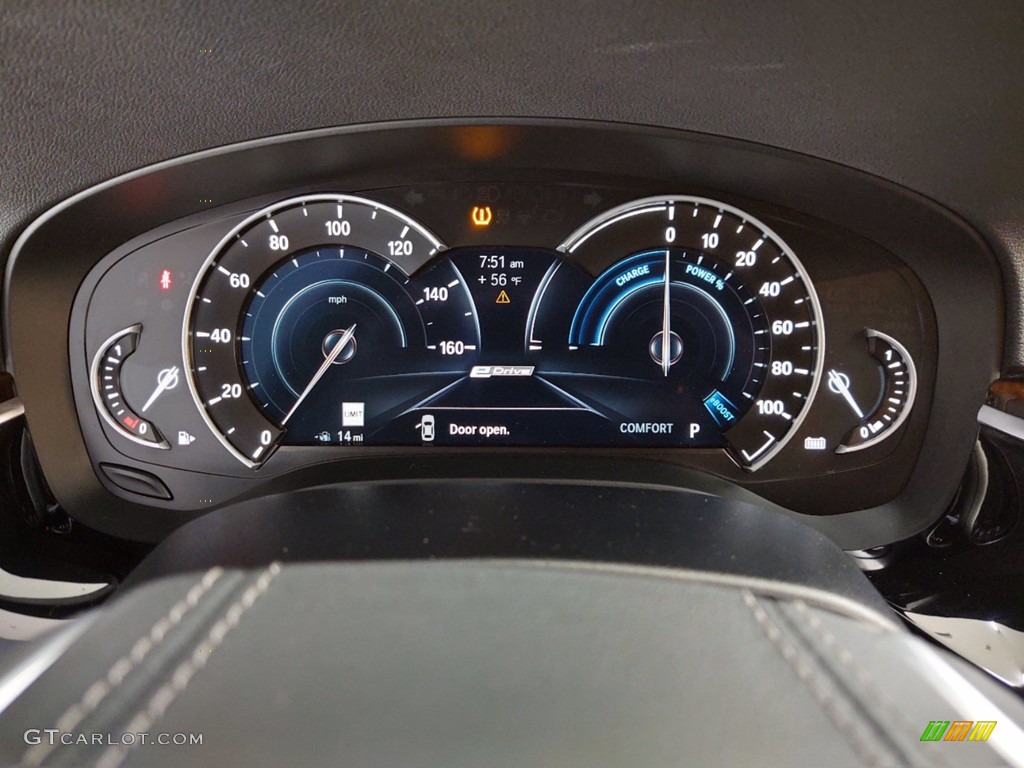 2018 5 Series 530e iPerfomance Sedan - Bluestone Metallic / Black photo #21