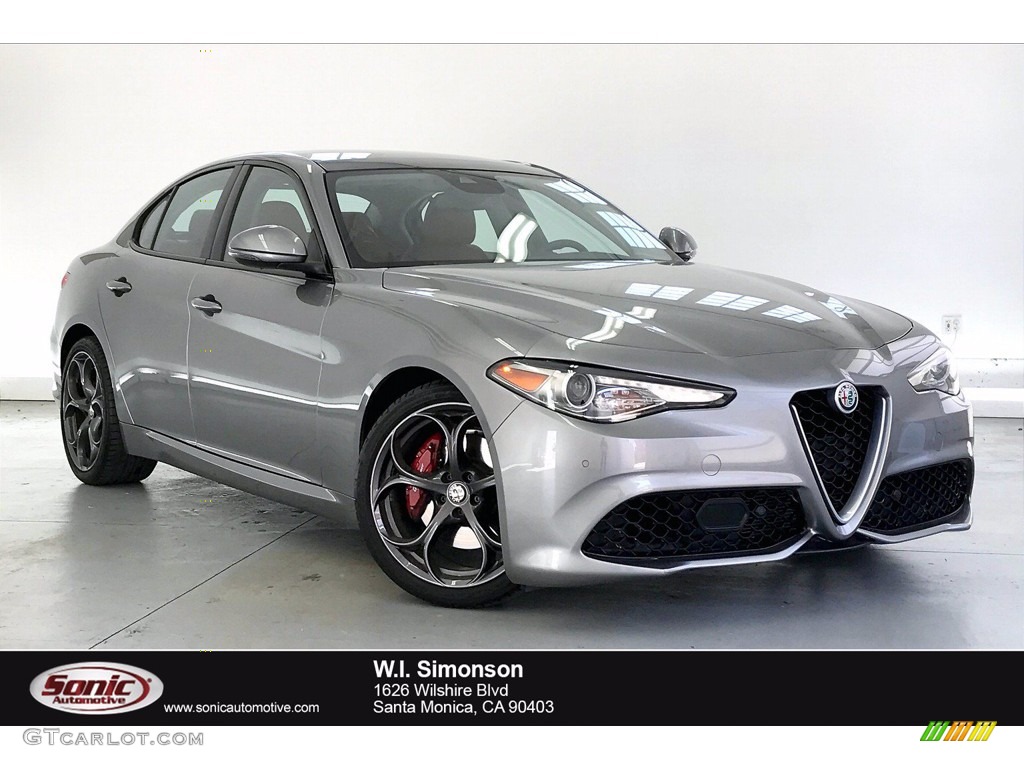 Stromboli Gray Metallic Alfa Romeo Giulia