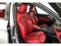 Black/Red Front Seat Photo for 2018 Alfa Romeo Giulia #141426235