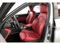 Black/Red 2018 Alfa Romeo Giulia Ti Sport Interior Color