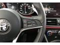 2018 Alfa Romeo Giulia Black/Red Interior Steering Wheel Photo