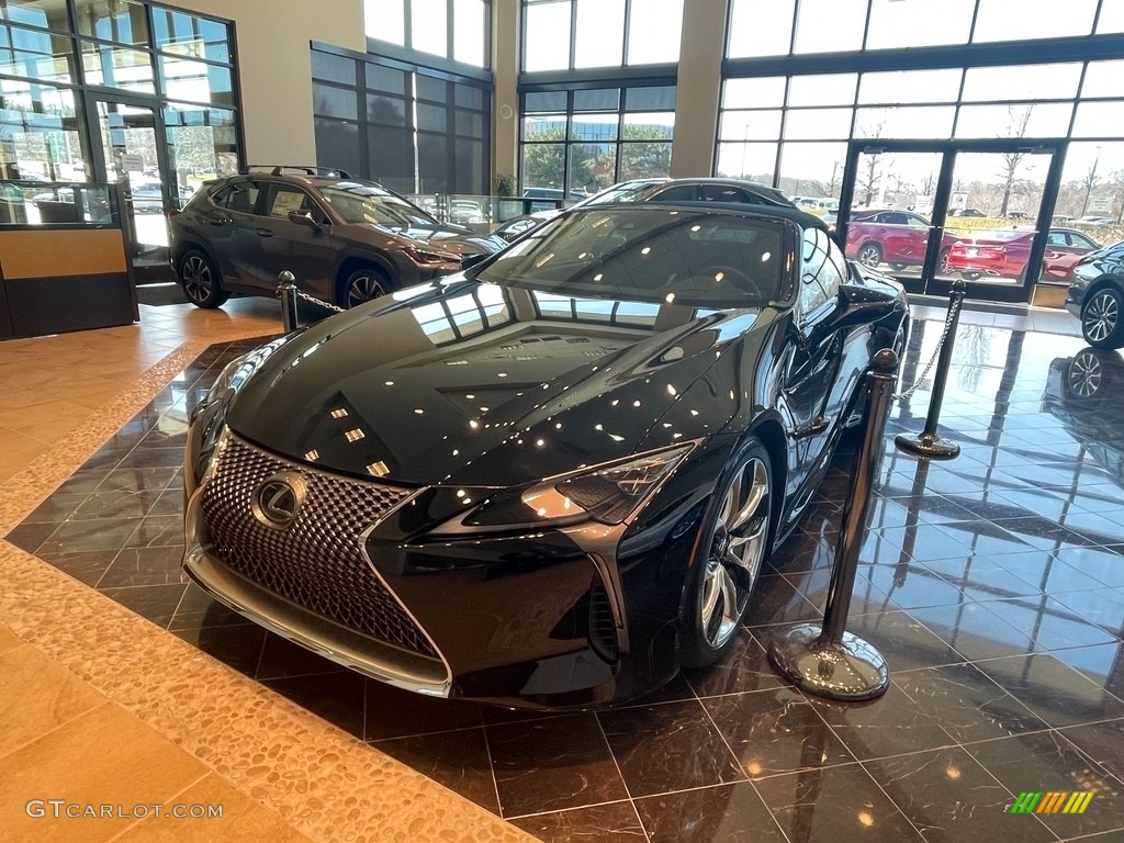 Obsidian 2021 Lexus LC 500 Convertible Exterior Photo #141427455