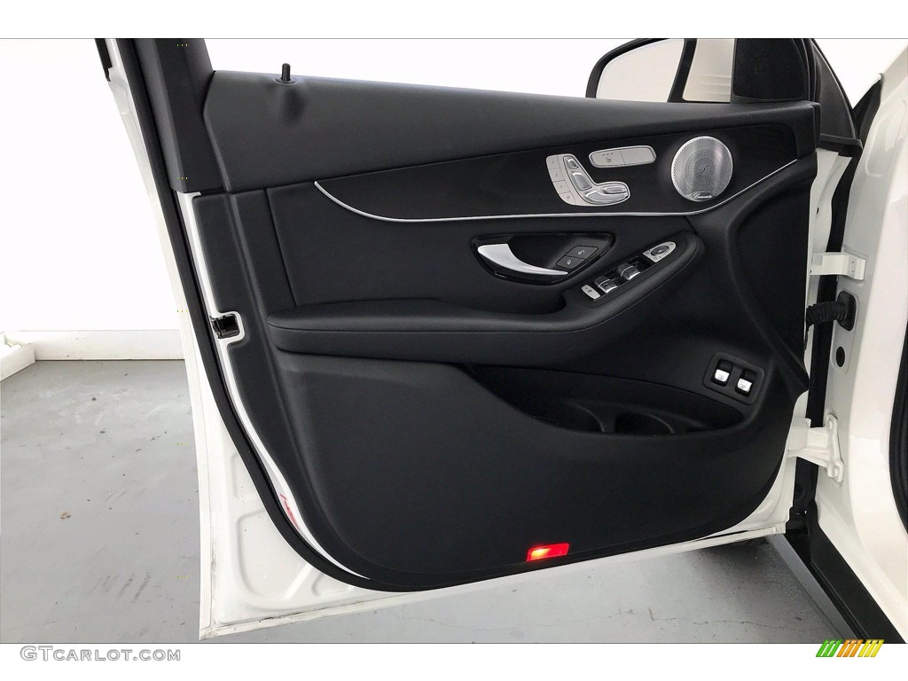 2018 Mercedes-Benz GLC 350e 4Matic Black Door Panel Photo #141427662