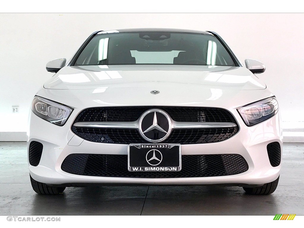 2020 A 220 Sedan - Digital White Metallic / Black photo #2
