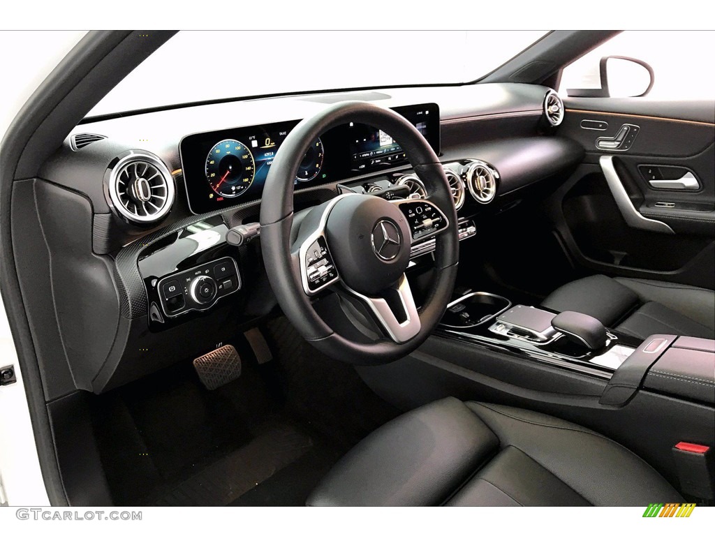 2020 A 220 Sedan - Digital White Metallic / Black photo #14