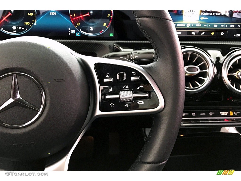 2020 A 220 Sedan - Digital White Metallic / Black photo #22