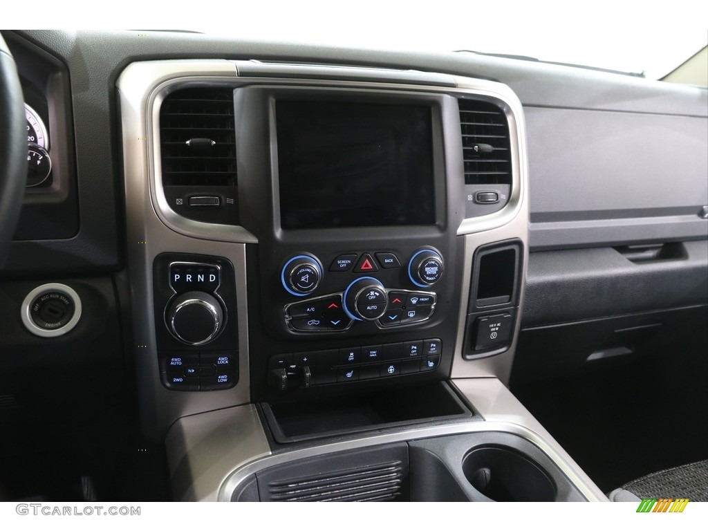 2018 1500 Big Horn Crew Cab 4x4 - Granite Crystal Metallic / Black/Diesel Gray photo #9