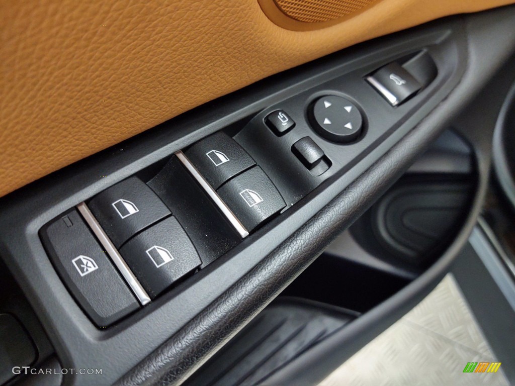 2018 BMW X6 sDrive35i Cognac Door Panel Photo #141429328