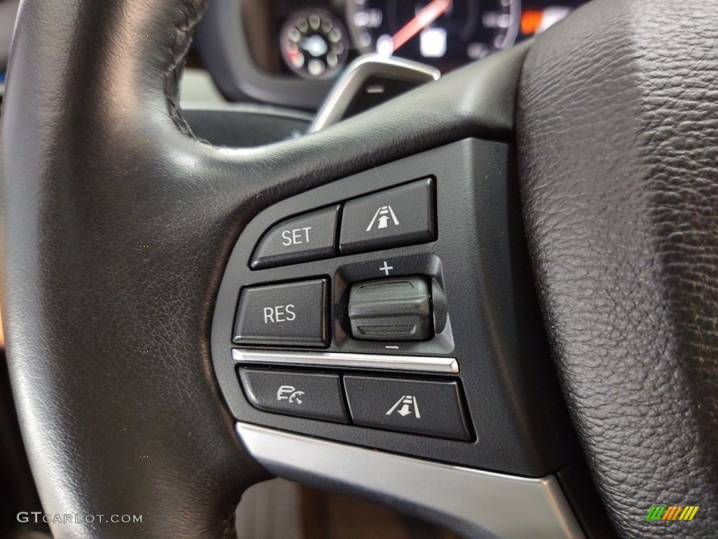 2018 BMW X6 sDrive35i Cognac Steering Wheel Photo #141429473