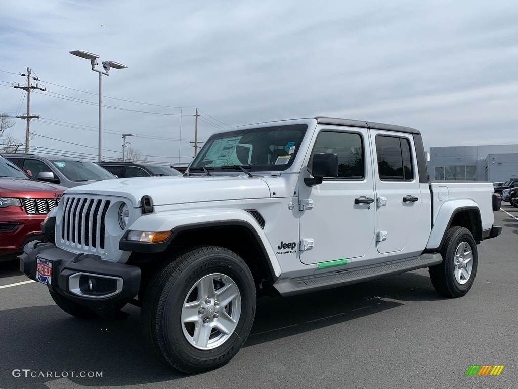 2021 Gladiator Sport 4x4 - Bright White / Black photo #1