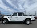 2021 Bright White Jeep Gladiator Sport 4x4  photo #3