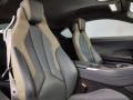 2017 BMW i8 Black w/Yellow Accents Interior Front Seat Photo