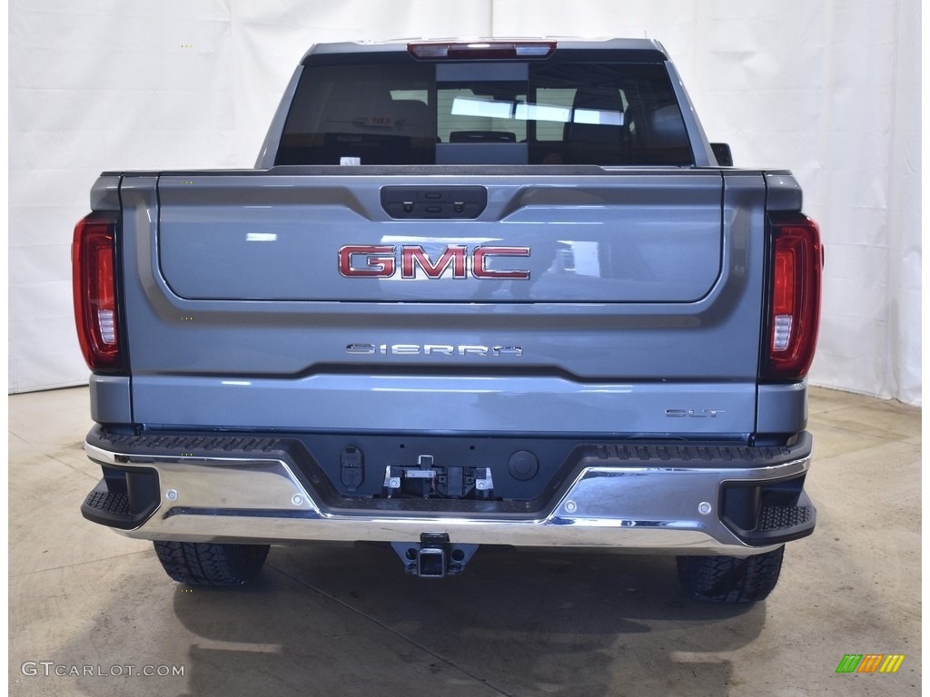 2021 Sierra 1500 SLT Crew Cab 4WD - Satin Steel Metallic / Jet Black photo #3