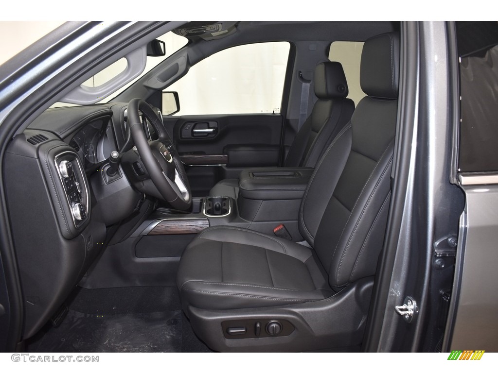 2021 Sierra 1500 SLT Crew Cab 4WD - Satin Steel Metallic / Jet Black photo #6