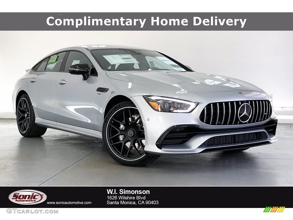 2021 AMG GT 43 - Iridium Silver Metallic / Magma Gray/Black photo #1