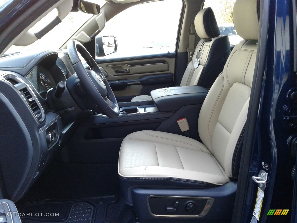 Indigo/Frost Interior 2021 Ram 1500 Limited Crew Cab 4x4 Photo #141432808