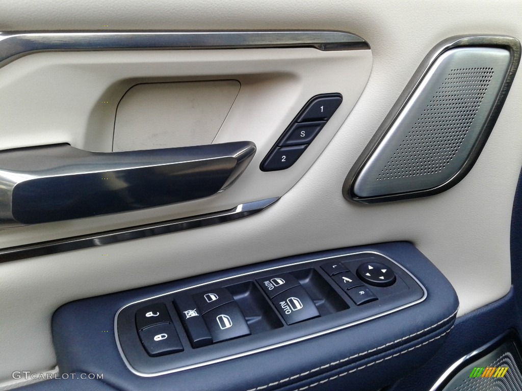 2021 Ram 1500 Limited Crew Cab 4x4 Indigo/Frost Door Panel Photo #141432829
