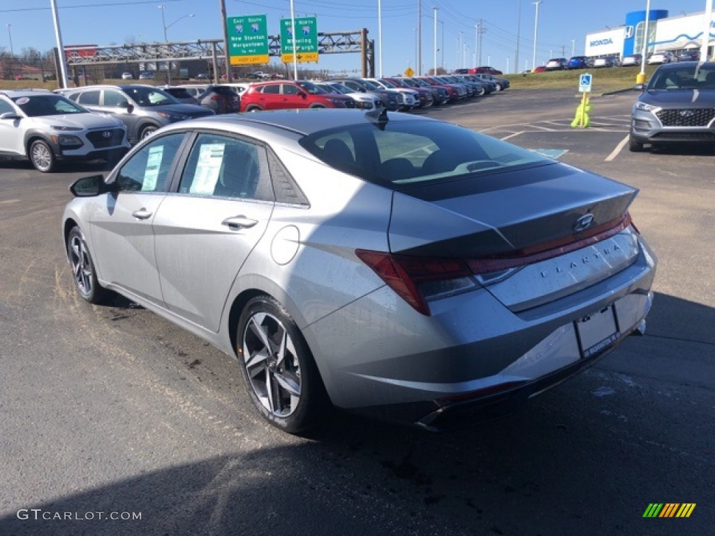 2021 Elantra SEL - Shimmering Silver Pearl / Medium Gray photo #3
