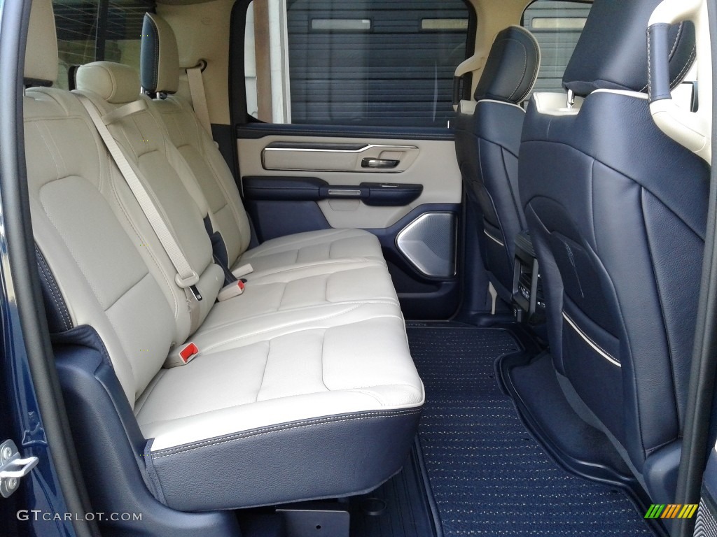 Indigo/Frost Interior 2021 Ram 1500 Limited Crew Cab 4x4 Photo #141432934