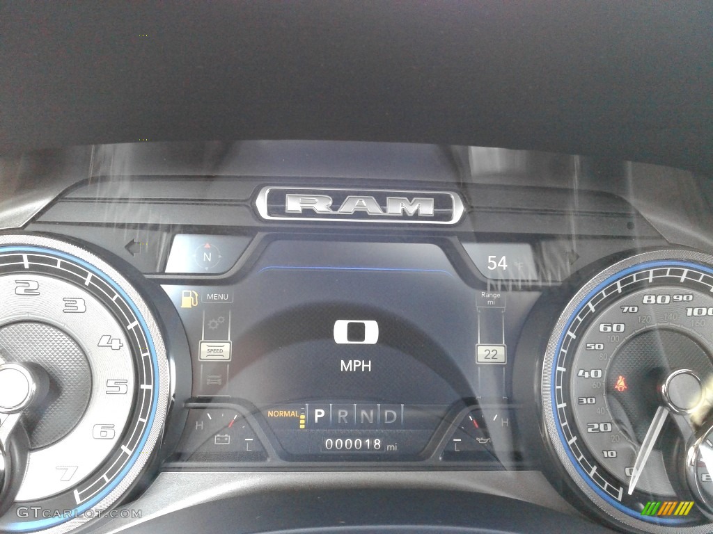 2021 Ram 1500 Limited Crew Cab 4x4 Gauges Photo #141433054