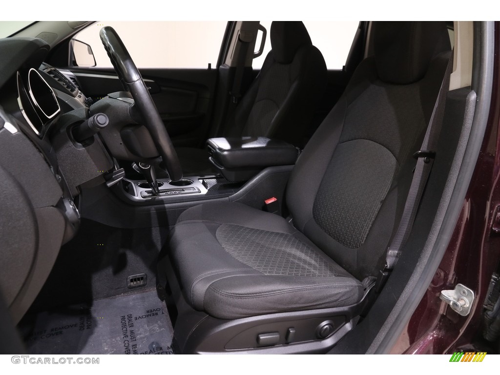 2010 Traverse LT - Dark Cherry Metallic / Ebony photo #5