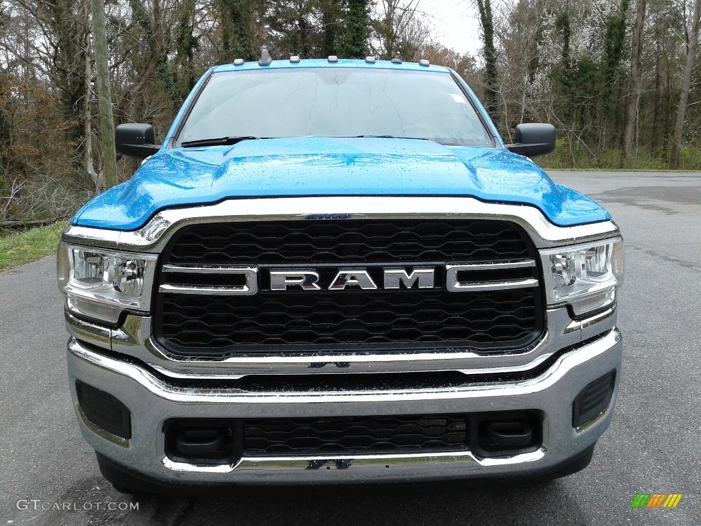 2021 2500 Tradesman Crew Cab 4x4 - New Holland Blue / Black photo #3