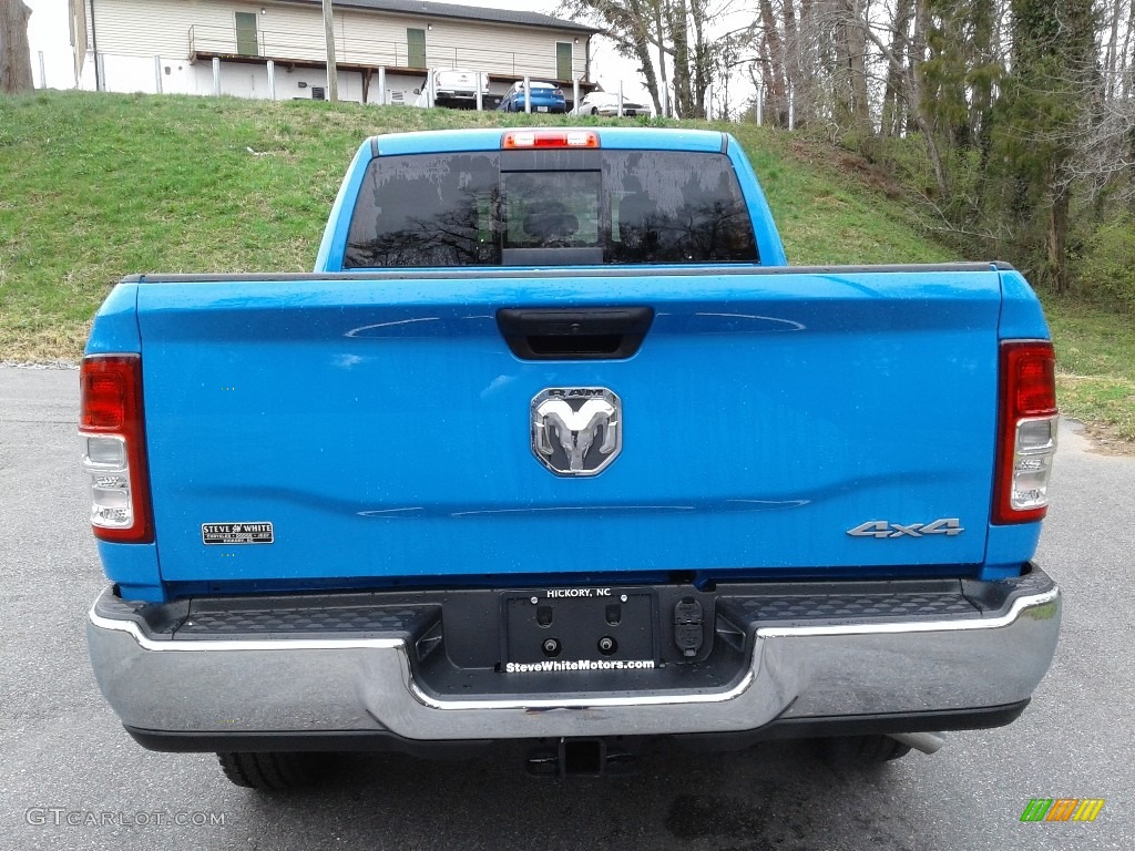 2021 2500 Tradesman Crew Cab 4x4 - New Holland Blue / Black photo #7