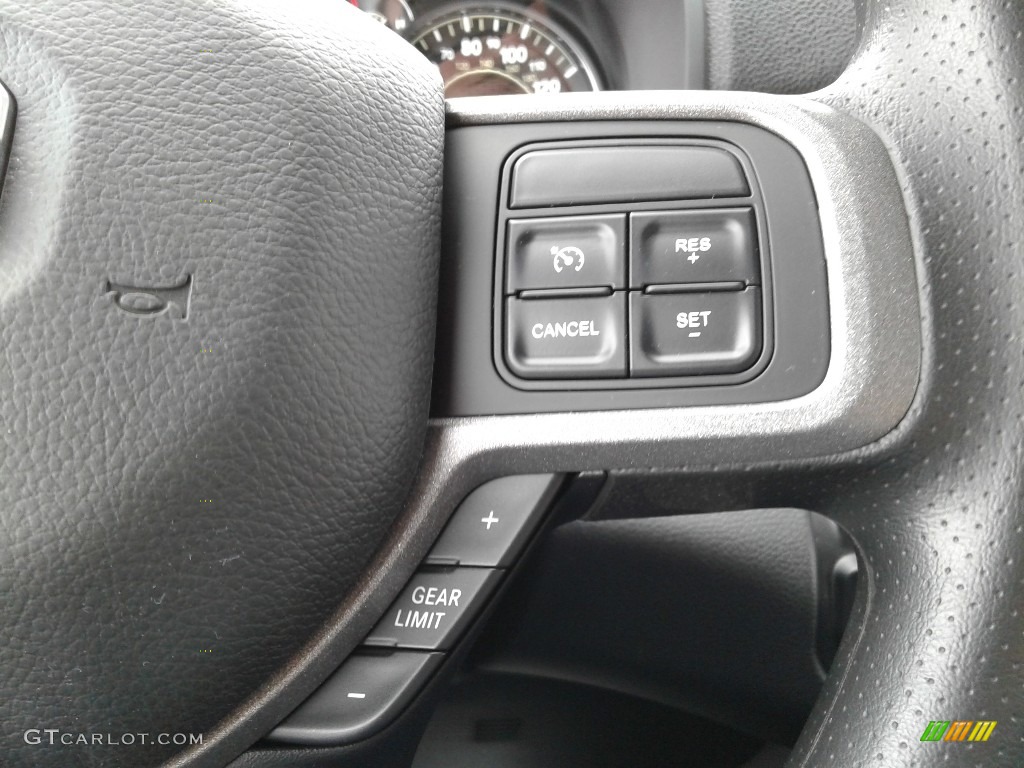 2021 Ram 2500 Tradesman Crew Cab 4x4 Black Steering Wheel Photo #141435127