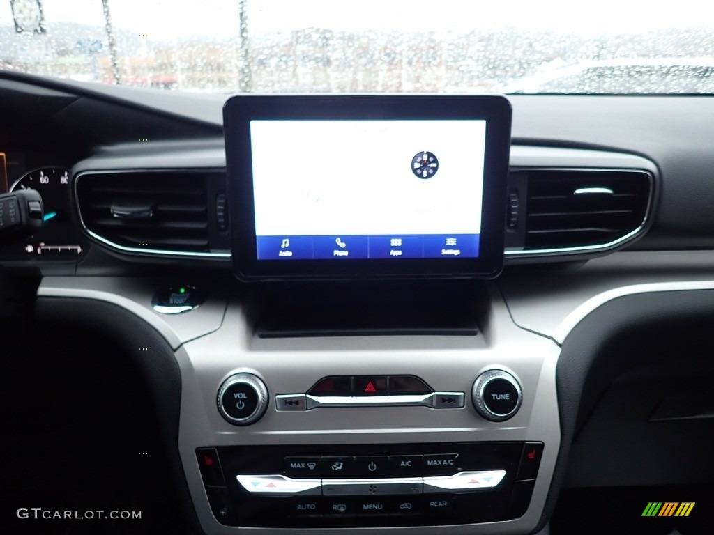 2021 Explorer XLT 4WD - Agate Black Metallic / Ebony photo #16