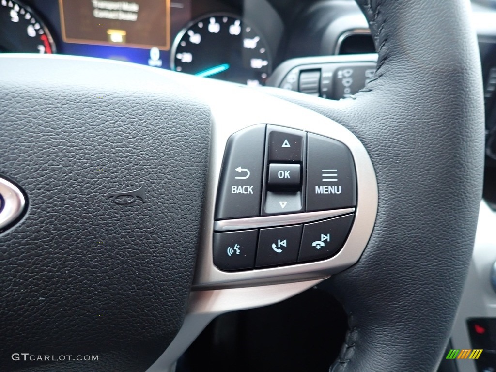 2021 Explorer XLT 4WD - Agate Black Metallic / Ebony photo #19