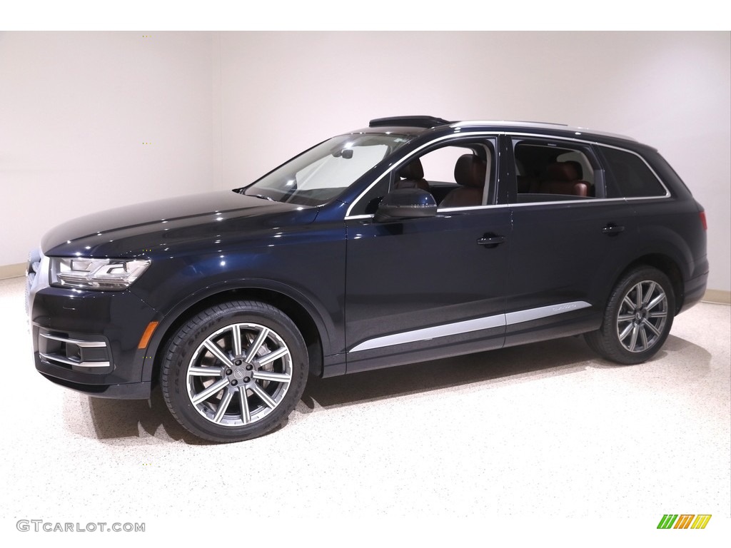 Ink Blue Metallic 2018 Audi Q7 3.0 TFSI Prestige quattro Exterior Photo #141435310