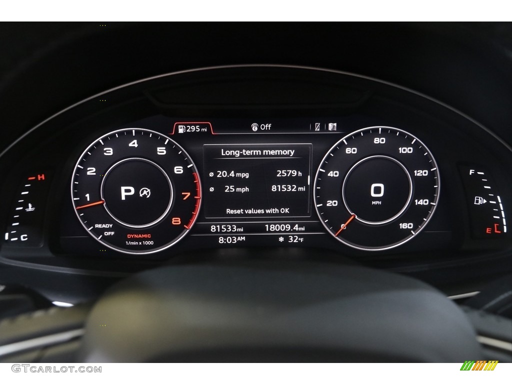 2018 Audi Q7 3.0 TFSI Prestige quattro Gauges Photos